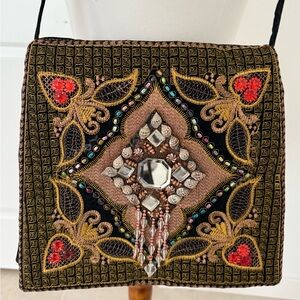 ❤️❤️SOLD❤️❤️ shoulder back in black embellished with a stunning pattern